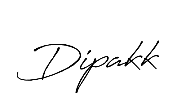 Use a signature maker to create a handwritten signature online. With this signature software, you can design (Antro_Vectra_Bolder) your own signature for name Dipakk. Dipakk signature style 7 images and pictures png