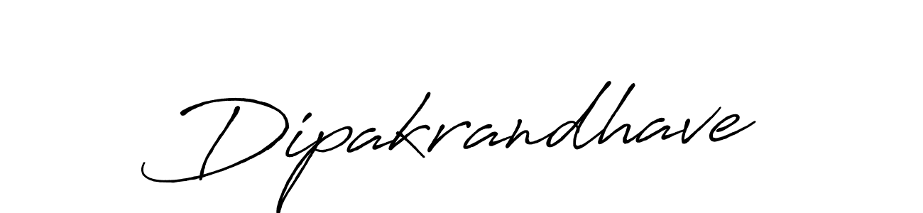 Use a signature maker to create a handwritten signature online. With this signature software, you can design (Antro_Vectra_Bolder) your own signature for name Dipakrandhave. Dipakrandhave signature style 7 images and pictures png