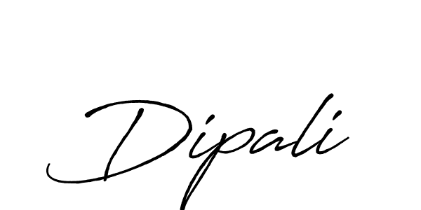 How to make Dipali signature? Antro_Vectra_Bolder is a professional autograph style. Create handwritten signature for Dipali name. Dipali signature style 7 images and pictures png