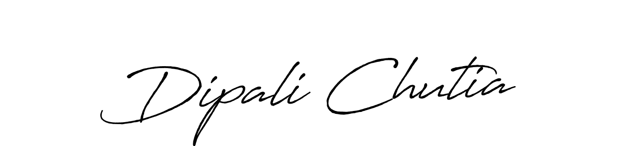 Design your own signature with our free online signature maker. With this signature software, you can create a handwritten (Antro_Vectra_Bolder) signature for name Dipali Chutia. Dipali Chutia signature style 7 images and pictures png