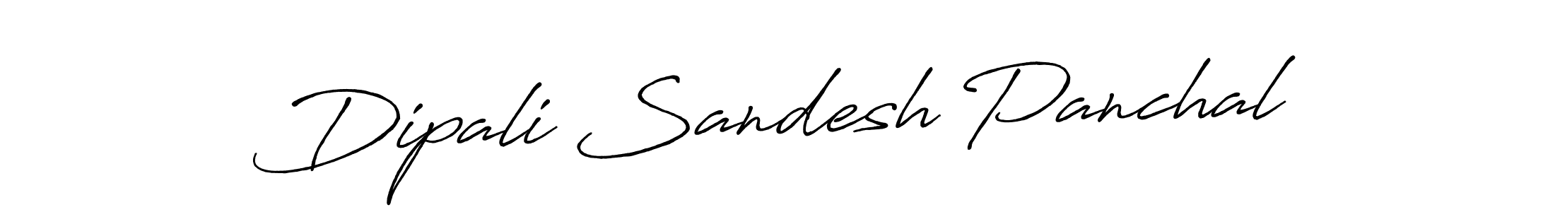 Antro_Vectra_Bolder is a professional signature style that is perfect for those who want to add a touch of class to their signature. It is also a great choice for those who want to make their signature more unique. Get Dipali Sandesh Panchal name to fancy signature for free. Dipali Sandesh Panchal signature style 7 images and pictures png