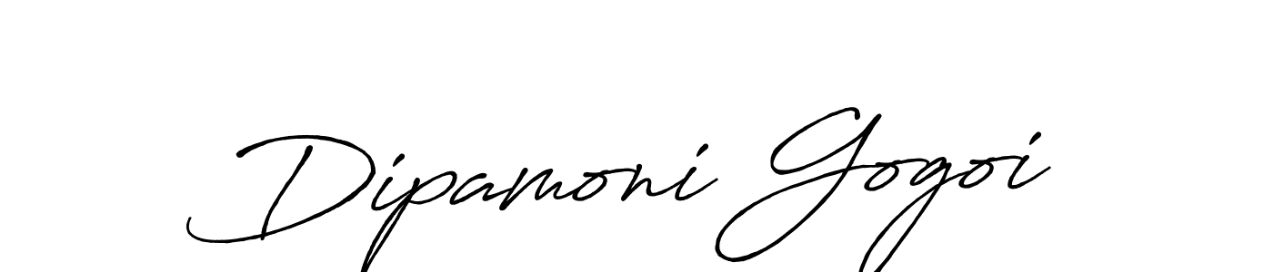 It looks lik you need a new signature style for name Dipamoni Gogoi. Design unique handwritten (Antro_Vectra_Bolder) signature with our free signature maker in just a few clicks. Dipamoni Gogoi signature style 7 images and pictures png