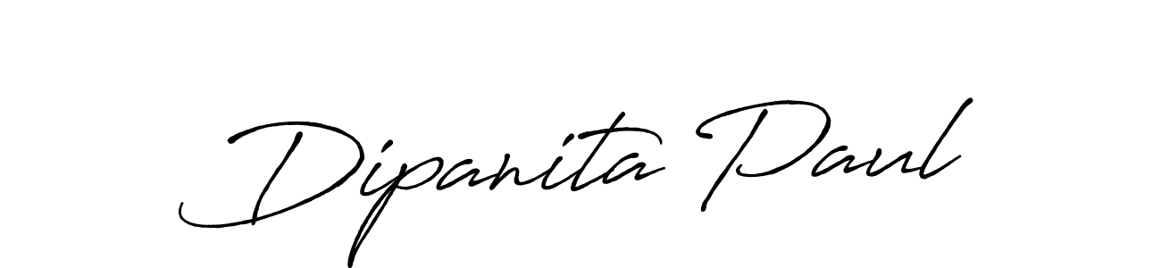 Similarly Antro_Vectra_Bolder is the best handwritten signature design. Signature creator online .You can use it as an online autograph creator for name Dipanita Paul. Dipanita Paul signature style 7 images and pictures png