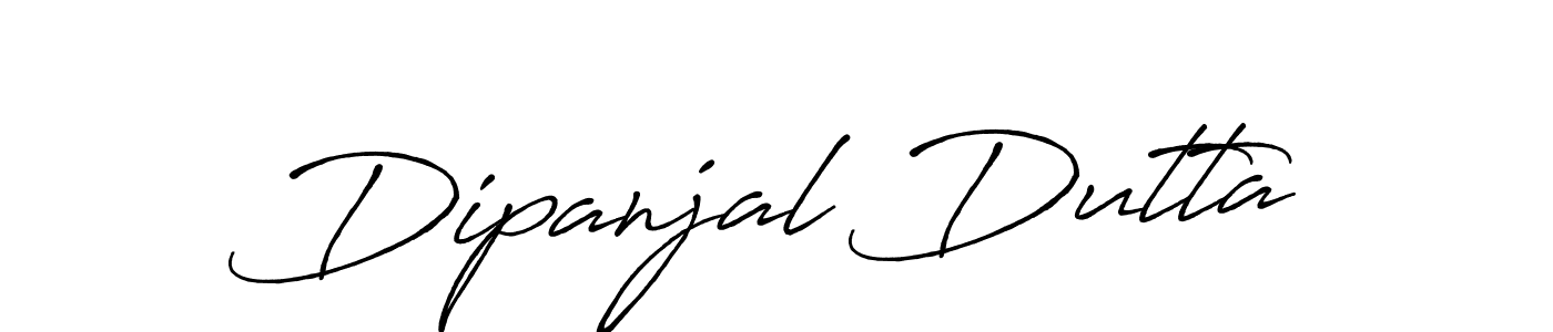 Dipanjal Dutta stylish signature style. Best Handwritten Sign (Antro_Vectra_Bolder) for my name. Handwritten Signature Collection Ideas for my name Dipanjal Dutta. Dipanjal Dutta signature style 7 images and pictures png