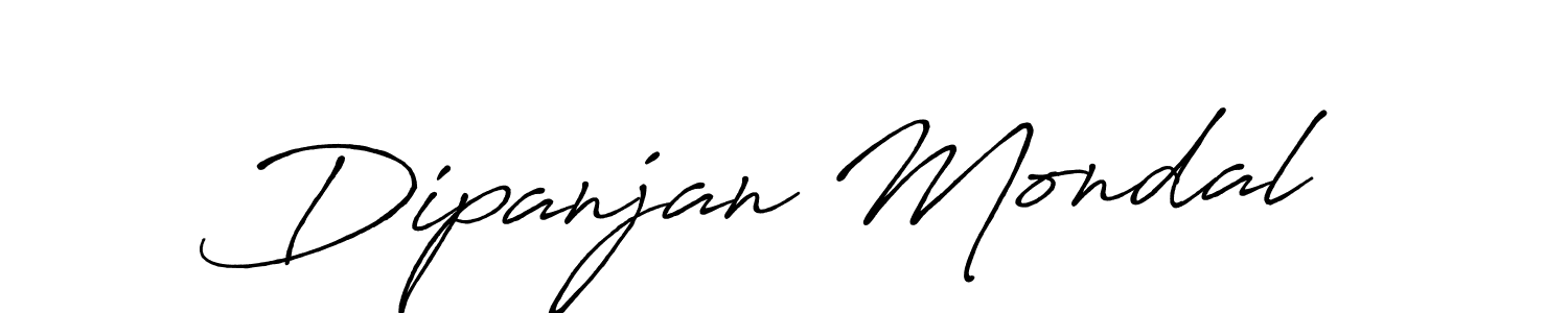 Design your own signature with our free online signature maker. With this signature software, you can create a handwritten (Antro_Vectra_Bolder) signature for name Dipanjan Mondal. Dipanjan Mondal signature style 7 images and pictures png