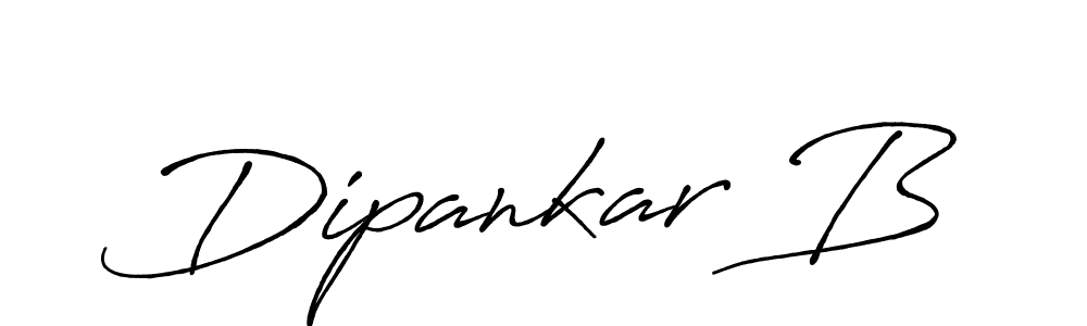 Make a beautiful signature design for name Dipankar B. Use this online signature maker to create a handwritten signature for free. Dipankar B signature style 7 images and pictures png