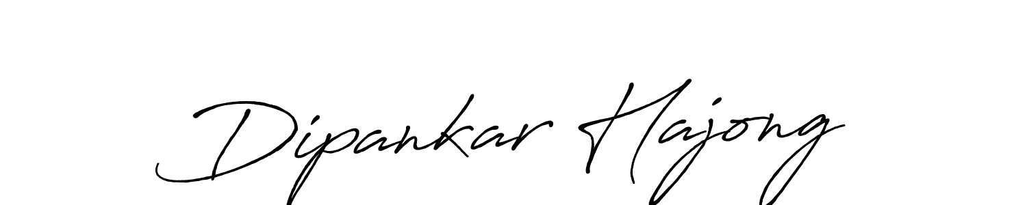 The best way (Antro_Vectra_Bolder) to make a short signature is to pick only two or three words in your name. The name Dipankar Hajong include a total of six letters. For converting this name. Dipankar Hajong signature style 7 images and pictures png