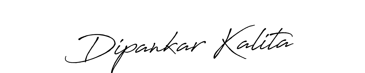 Create a beautiful signature design for name Dipankar Kalita. With this signature (Antro_Vectra_Bolder) fonts, you can make a handwritten signature for free. Dipankar Kalita signature style 7 images and pictures png