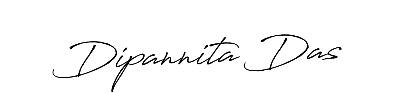 How to make Dipannita Das signature? Antro_Vectra_Bolder is a professional autograph style. Create handwritten signature for Dipannita Das name. Dipannita Das signature style 7 images and pictures png