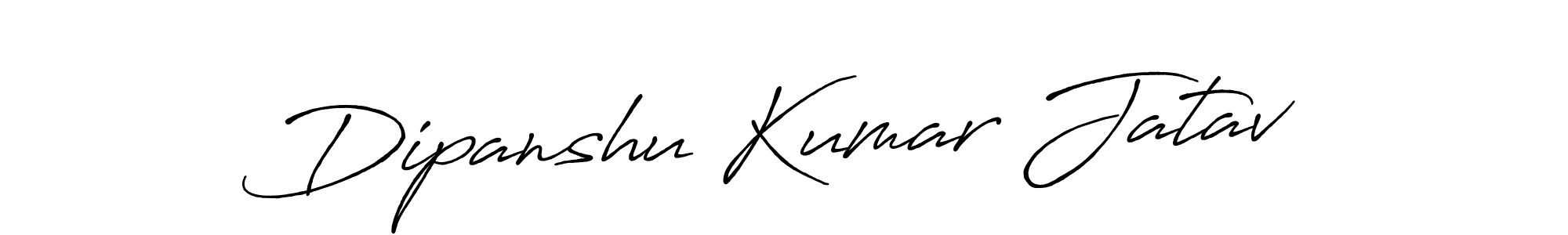 Use a signature maker to create a handwritten signature online. With this signature software, you can design (Antro_Vectra_Bolder) your own signature for name Dipanshu Kumar Jatav. Dipanshu Kumar Jatav signature style 7 images and pictures png