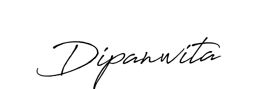 Use a signature maker to create a handwritten signature online. With this signature software, you can design (Antro_Vectra_Bolder) your own signature for name Dipanwita. Dipanwita signature style 7 images and pictures png