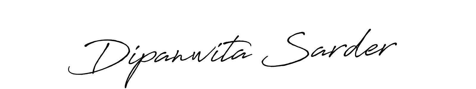 Make a short Dipanwita Sarder signature style. Manage your documents anywhere anytime using Antro_Vectra_Bolder. Create and add eSignatures, submit forms, share and send files easily. Dipanwita Sarder signature style 7 images and pictures png