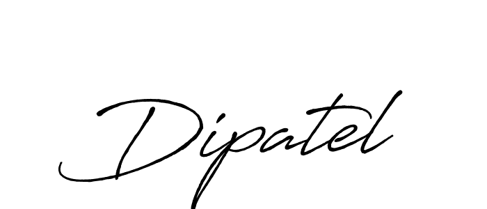 Also we have Dipatel name is the best signature style. Create professional handwritten signature collection using Antro_Vectra_Bolder autograph style. Dipatel signature style 7 images and pictures png