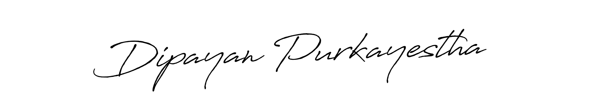 Design your own signature with our free online signature maker. With this signature software, you can create a handwritten (Antro_Vectra_Bolder) signature for name Dipayan Purkayestha. Dipayan Purkayestha signature style 7 images and pictures png