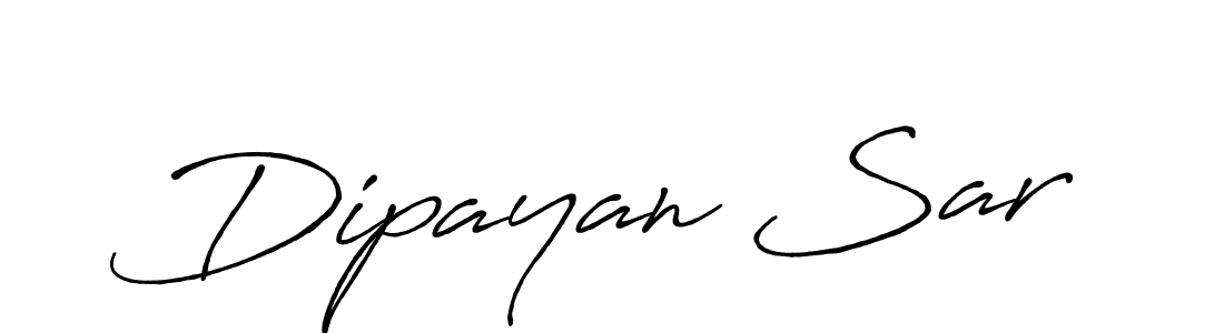 Make a beautiful signature design for name Dipayan Sar. With this signature (Antro_Vectra_Bolder) style, you can create a handwritten signature for free. Dipayan Sar signature style 7 images and pictures png