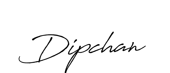 Design your own signature with our free online signature maker. With this signature software, you can create a handwritten (Antro_Vectra_Bolder) signature for name Dipchan. Dipchan signature style 7 images and pictures png