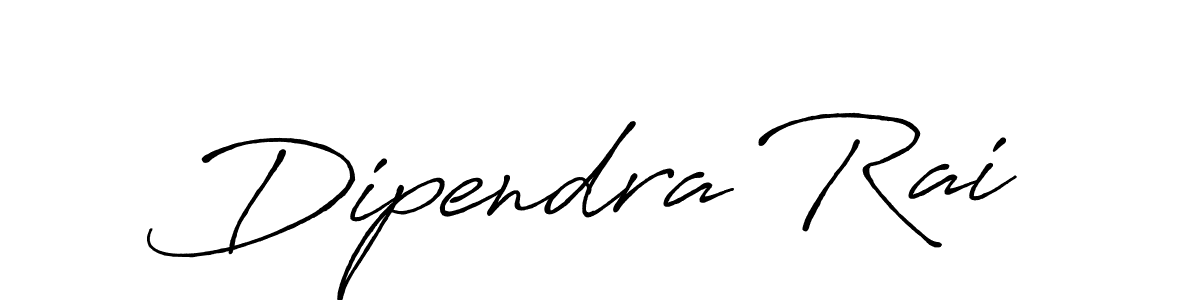 Also we have Dipendra Rai name is the best signature style. Create professional handwritten signature collection using Antro_Vectra_Bolder autograph style. Dipendra Rai signature style 7 images and pictures png