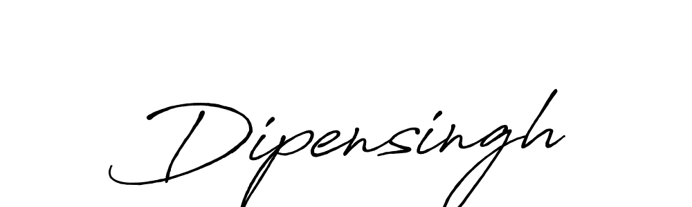 How to make Dipensingh signature? Antro_Vectra_Bolder is a professional autograph style. Create handwritten signature for Dipensingh name. Dipensingh signature style 7 images and pictures png