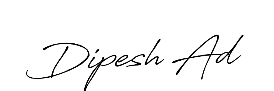 Best and Professional Signature Style for Dipesh Ad. Antro_Vectra_Bolder Best Signature Style Collection. Dipesh Ad signature style 7 images and pictures png