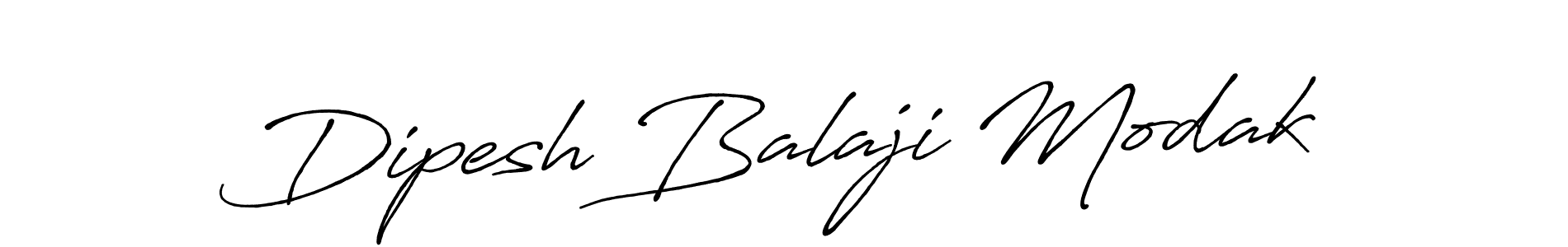 It looks lik you need a new signature style for name Dipesh Balaji Modak. Design unique handwritten (Antro_Vectra_Bolder) signature with our free signature maker in just a few clicks. Dipesh Balaji Modak signature style 7 images and pictures png