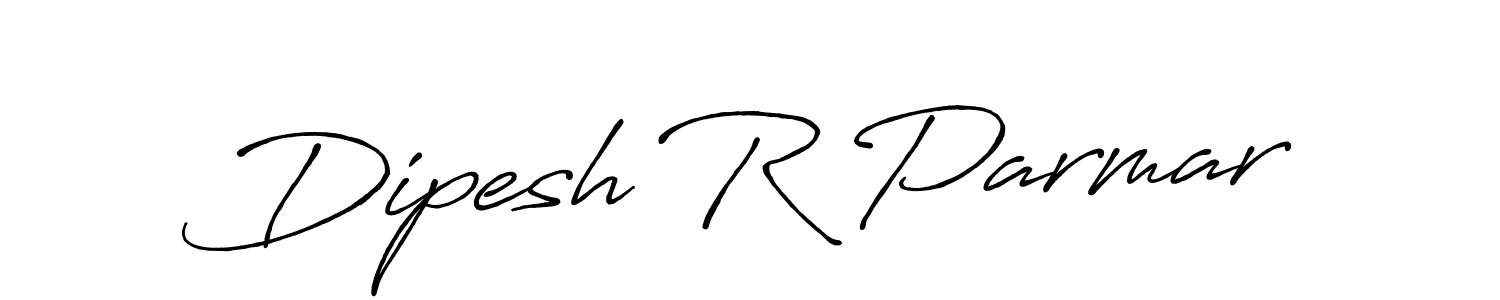 How to Draw Dipesh R Parmar signature style? Antro_Vectra_Bolder is a latest design signature styles for name Dipesh R Parmar. Dipesh R Parmar signature style 7 images and pictures png