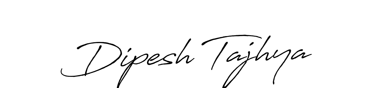 This is the best signature style for the Dipesh Tajhya name. Also you like these signature font (Antro_Vectra_Bolder). Mix name signature. Dipesh Tajhya signature style 7 images and pictures png