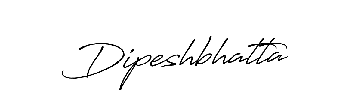 How to make Dipeshbhatta name signature. Use Antro_Vectra_Bolder style for creating short signs online. This is the latest handwritten sign. Dipeshbhatta signature style 7 images and pictures png