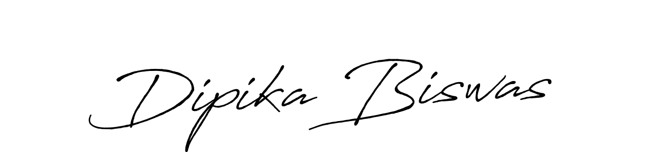 Use a signature maker to create a handwritten signature online. With this signature software, you can design (Antro_Vectra_Bolder) your own signature for name Dipika Biswas. Dipika Biswas signature style 7 images and pictures png