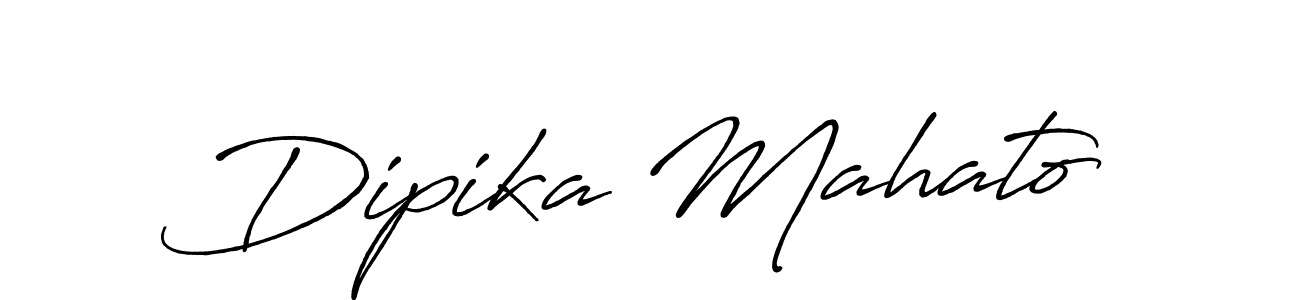 The best way (Antro_Vectra_Bolder) to make a short signature is to pick only two or three words in your name. The name Dipika Mahato include a total of six letters. For converting this name. Dipika Mahato signature style 7 images and pictures png