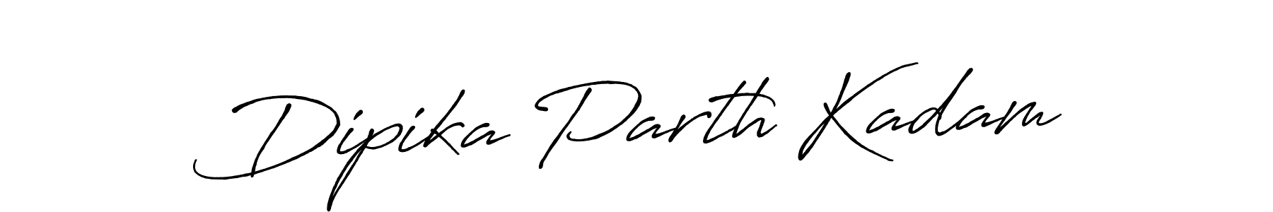 Similarly Antro_Vectra_Bolder is the best handwritten signature design. Signature creator online .You can use it as an online autograph creator for name Dipika Parth Kadam. Dipika Parth Kadam signature style 7 images and pictures png