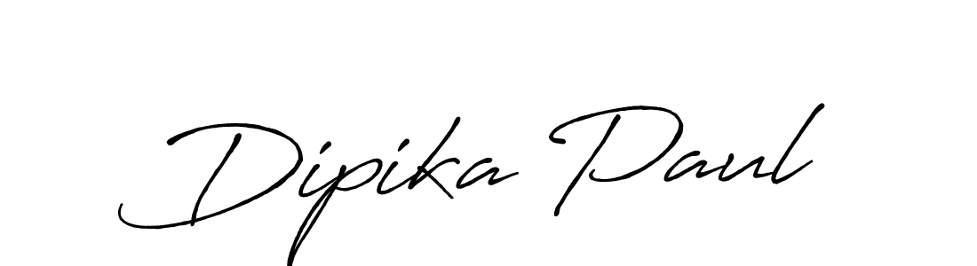 Make a short Dipika Paul signature style. Manage your documents anywhere anytime using Antro_Vectra_Bolder. Create and add eSignatures, submit forms, share and send files easily. Dipika Paul signature style 7 images and pictures png