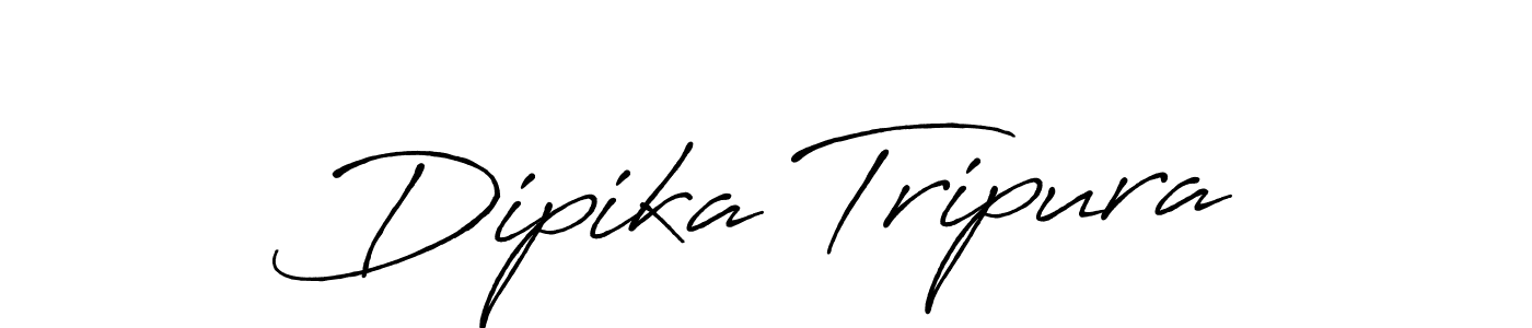 Dipika Tripura stylish signature style. Best Handwritten Sign (Antro_Vectra_Bolder) for my name. Handwritten Signature Collection Ideas for my name Dipika Tripura. Dipika Tripura signature style 7 images and pictures png