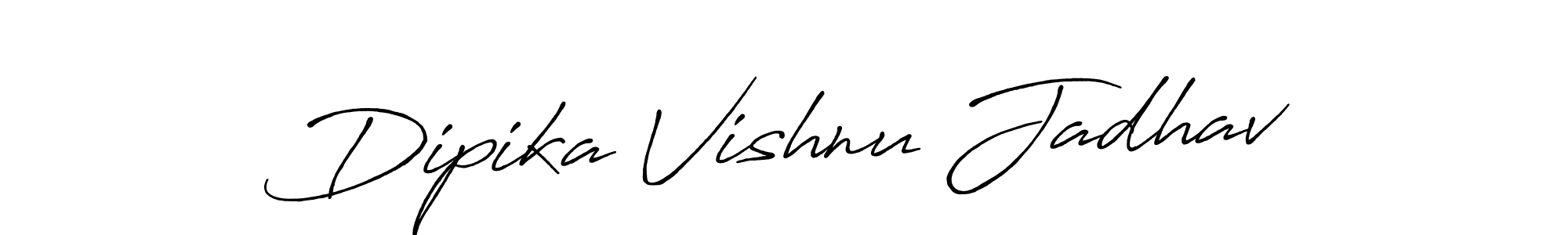 You can use this online signature creator to create a handwritten signature for the name Dipika Vishnu Jadhav. This is the best online autograph maker. Dipika Vishnu Jadhav signature style 7 images and pictures png