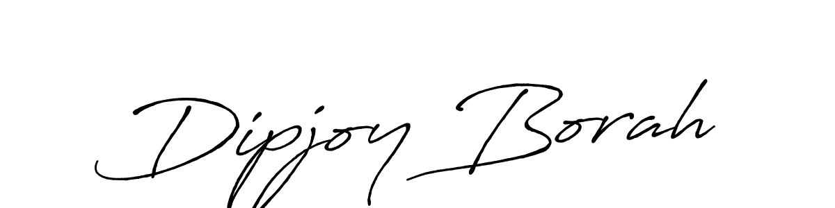 It looks lik you need a new signature style for name Dipjoy Borah. Design unique handwritten (Antro_Vectra_Bolder) signature with our free signature maker in just a few clicks. Dipjoy Borah signature style 7 images and pictures png