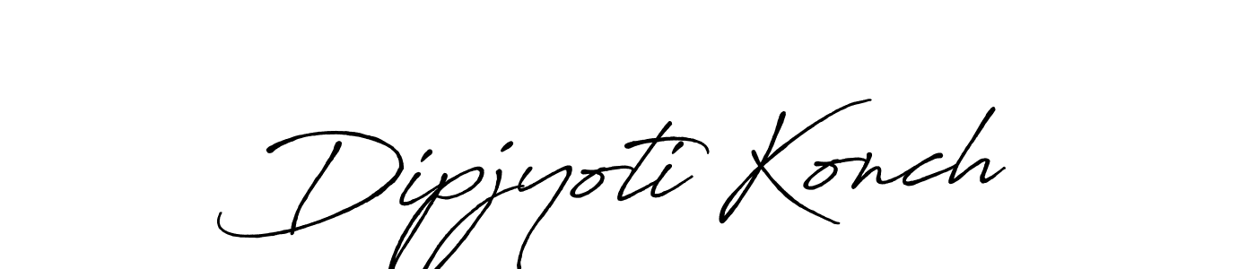 You can use this online signature creator to create a handwritten signature for the name Dipjyoti Konch. This is the best online autograph maker. Dipjyoti Konch signature style 7 images and pictures png