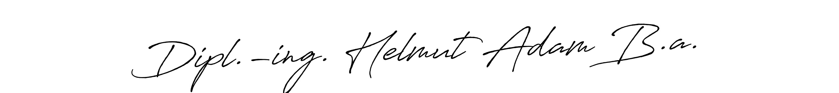 Dipl.-ing. Helmut Adam B.a. stylish signature style. Best Handwritten Sign (Antro_Vectra_Bolder) for my name. Handwritten Signature Collection Ideas for my name Dipl.-ing. Helmut Adam B.a.. Dipl.-ing. Helmut Adam B.a. signature style 7 images and pictures png