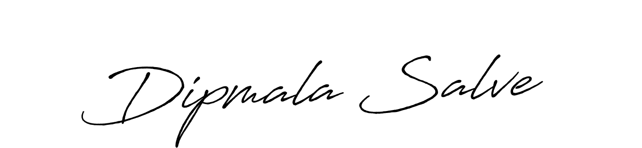 Once you've used our free online signature maker to create your best signature Antro_Vectra_Bolder style, it's time to enjoy all of the benefits that Dipmala Salve name signing documents. Dipmala Salve signature style 7 images and pictures png