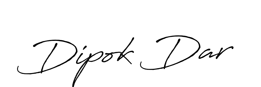 Dipok Dar stylish signature style. Best Handwritten Sign (Antro_Vectra_Bolder) for my name. Handwritten Signature Collection Ideas for my name Dipok Dar. Dipok Dar signature style 7 images and pictures png