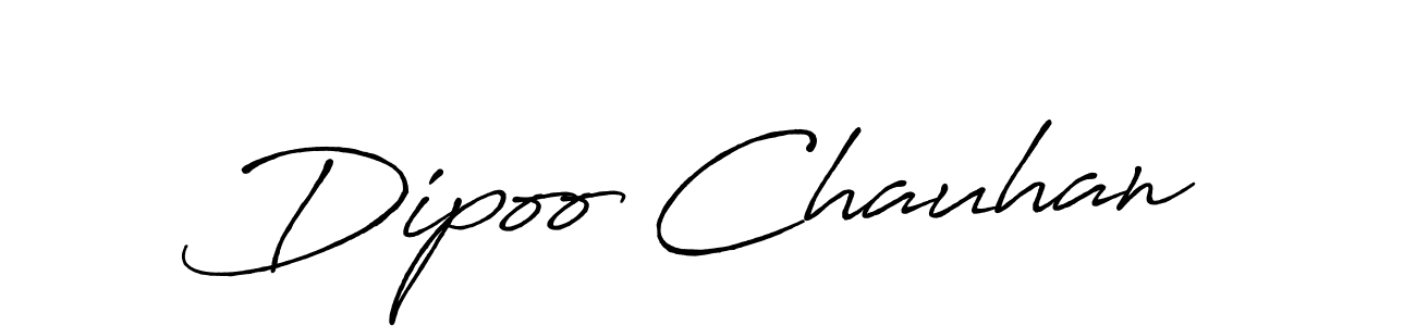 if you are searching for the best signature style for your name Dipoo Chauhan. so please give up your signature search. here we have designed multiple signature styles  using Antro_Vectra_Bolder. Dipoo Chauhan signature style 7 images and pictures png