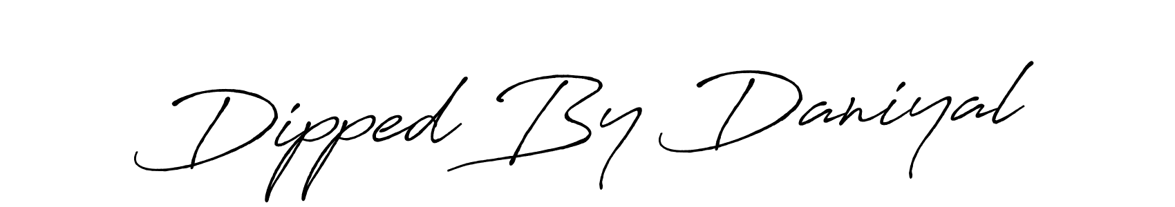 Similarly Antro_Vectra_Bolder is the best handwritten signature design. Signature creator online .You can use it as an online autograph creator for name Dipped By Daniyal. Dipped By Daniyal signature style 7 images and pictures png
