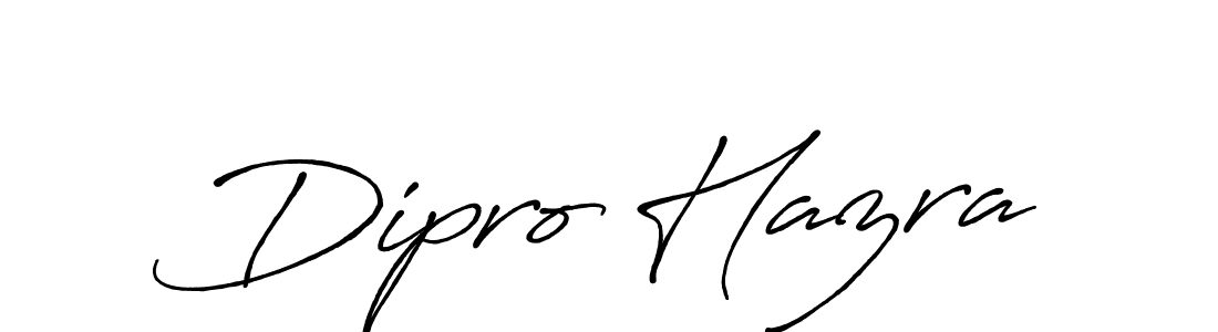 It looks lik you need a new signature style for name Dipro Hazra. Design unique handwritten (Antro_Vectra_Bolder) signature with our free signature maker in just a few clicks. Dipro Hazra signature style 7 images and pictures png
