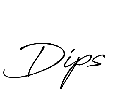 Also You can easily find your signature by using the search form. We will create Dips name handwritten signature images for you free of cost using Antro_Vectra_Bolder sign style. Dips signature style 7 images and pictures png