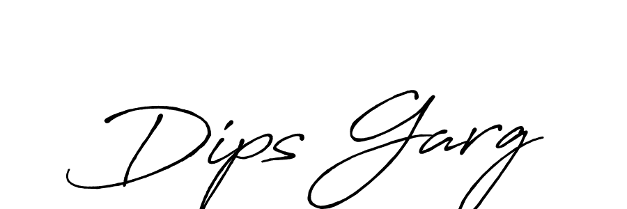 Check out images of Autograph of Dips Garg name. Actor Dips Garg Signature Style. Antro_Vectra_Bolder is a professional sign style online. Dips Garg signature style 7 images and pictures png