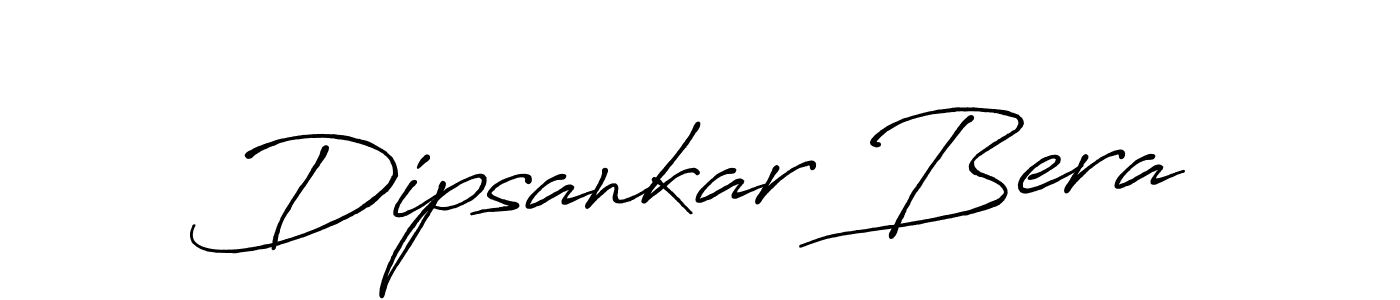 Create a beautiful signature design for name Dipsankar Bera. With this signature (Antro_Vectra_Bolder) fonts, you can make a handwritten signature for free. Dipsankar Bera signature style 7 images and pictures png