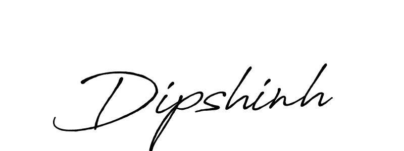 Create a beautiful signature design for name Dipshinh. With this signature (Antro_Vectra_Bolder) fonts, you can make a handwritten signature for free. Dipshinh signature style 7 images and pictures png