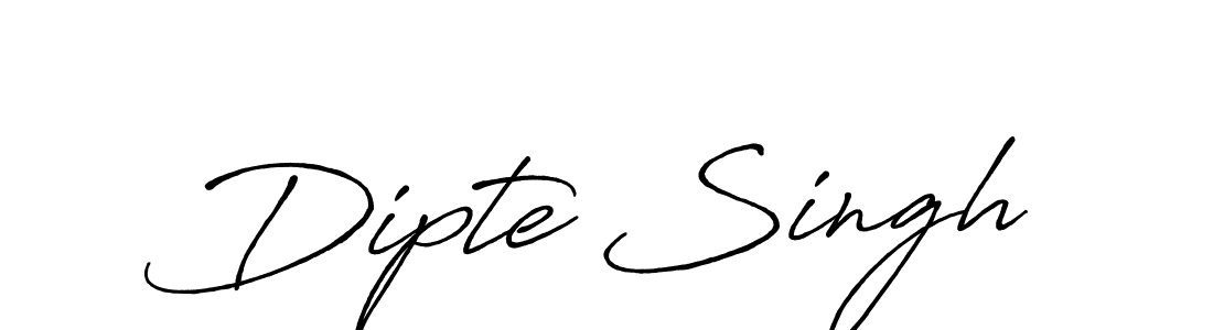 The best way (Antro_Vectra_Bolder) to make a short signature is to pick only two or three words in your name. The name Dipte Singh include a total of six letters. For converting this name. Dipte Singh signature style 7 images and pictures png