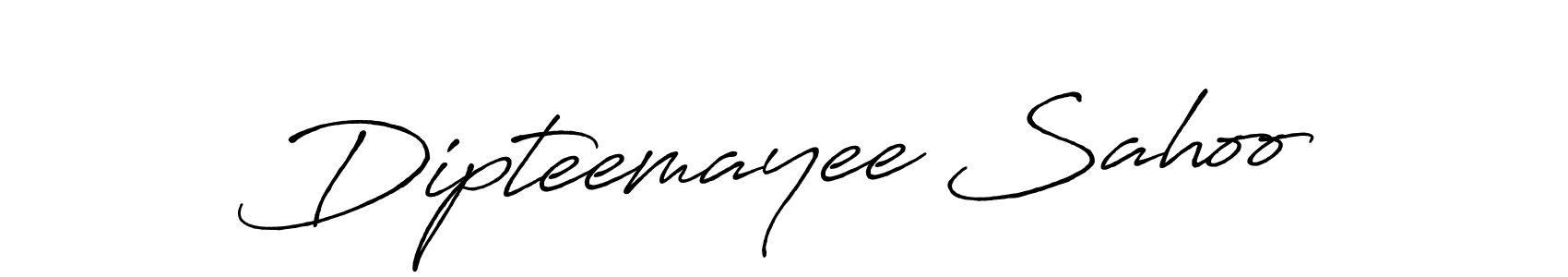 How to make Dipteemayee Sahoo signature? Antro_Vectra_Bolder is a professional autograph style. Create handwritten signature for Dipteemayee Sahoo name. Dipteemayee Sahoo signature style 7 images and pictures png