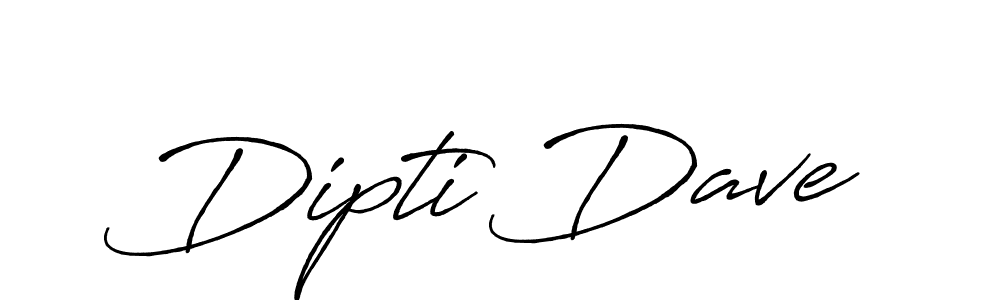 Use a signature maker to create a handwritten signature online. With this signature software, you can design (Antro_Vectra_Bolder) your own signature for name Dipti Dave. Dipti Dave signature style 7 images and pictures png