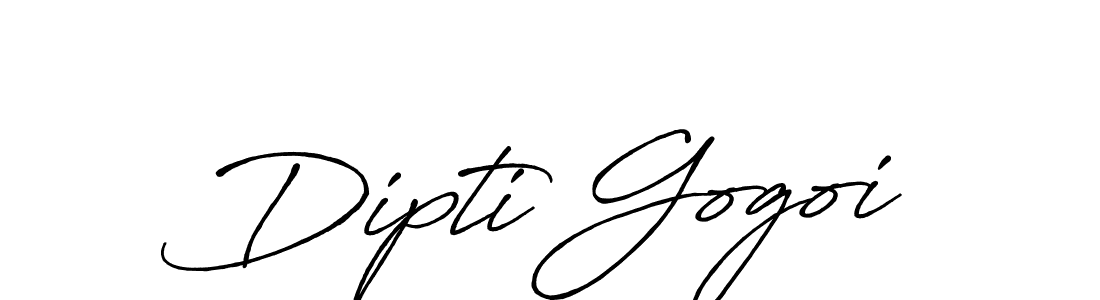 Use a signature maker to create a handwritten signature online. With this signature software, you can design (Antro_Vectra_Bolder) your own signature for name Dipti Gogoi. Dipti Gogoi signature style 7 images and pictures png