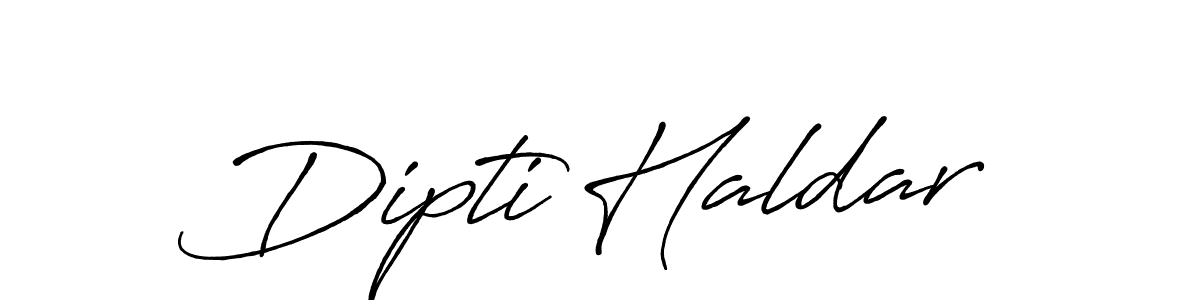 Also we have Dipti Haldar name is the best signature style. Create professional handwritten signature collection using Antro_Vectra_Bolder autograph style. Dipti Haldar signature style 7 images and pictures png